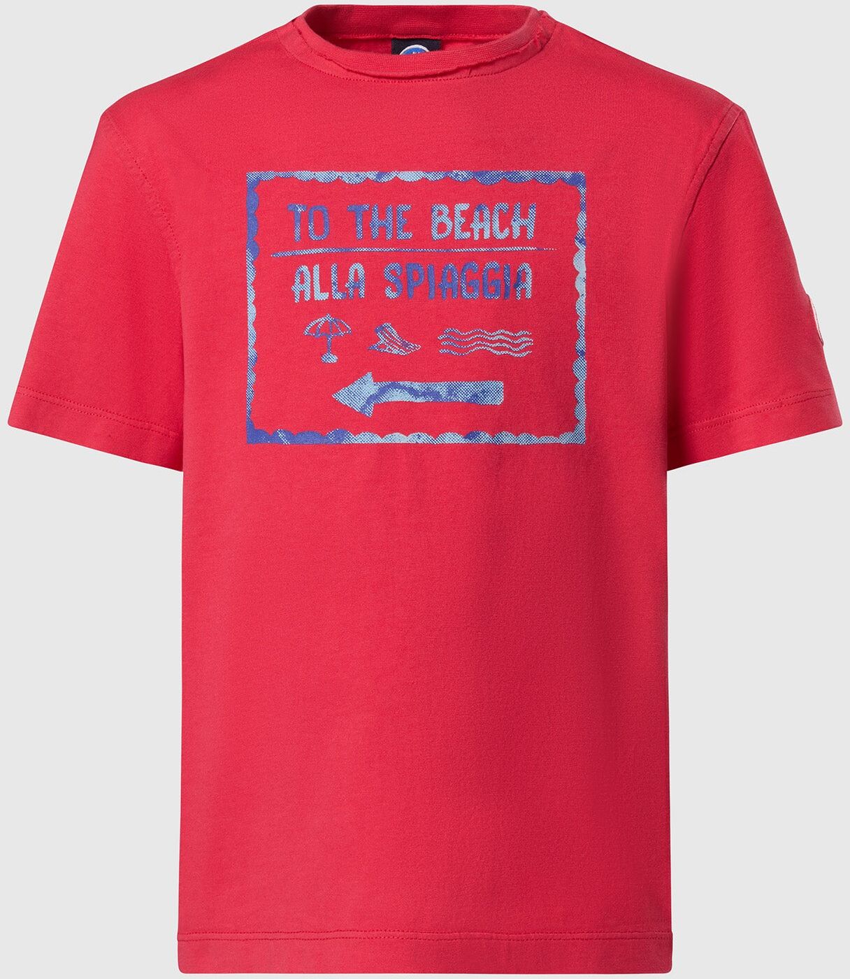 North Sails T-Shirt mit Strand-Print Geranium 6