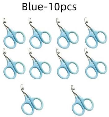 Uplifted Finds Professional Precision Pet Nail Trimmers blue 10 Pcs
