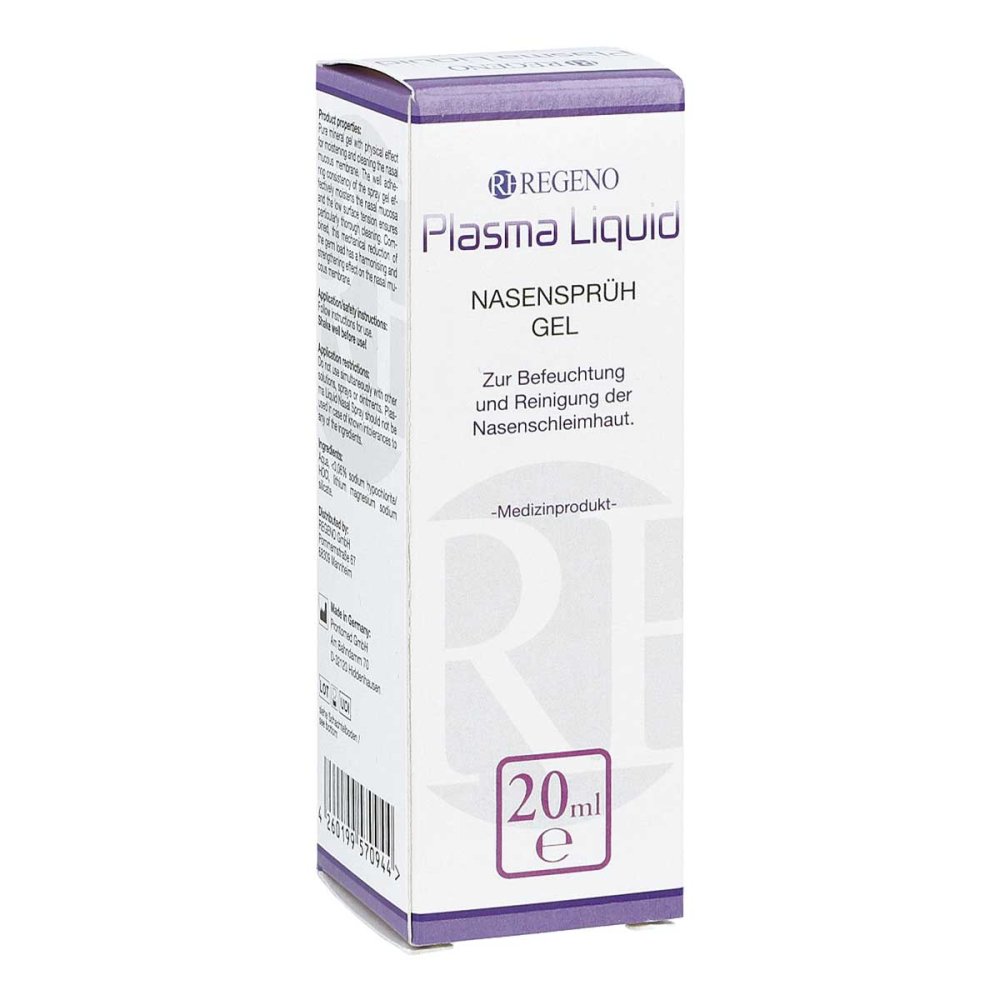 Glomac Medical GmbH Plasma Liquid Nasensprüh-gel 19743100