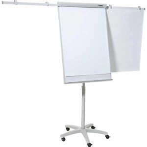 Dahle Flipchart 96003, Team, höhenverstellbar, mit Rollen, Sternfuß, Seitenarme