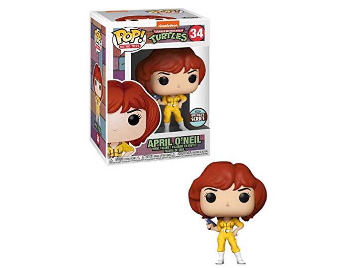 Funko - TMNT Tortues Ninja - April O'Neil Pop 10 cm - 0889698523578