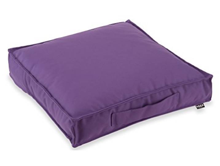 H.O.C.K. Outdoor Classic Uni Matratzenkissen – Wasserabweisendes Bodenkissen mit Tragegriff – Sitzkissen mit Fleckschutz & Lichtechtheit – Made in Germany (50x50x10cm, Ultraviolet)
