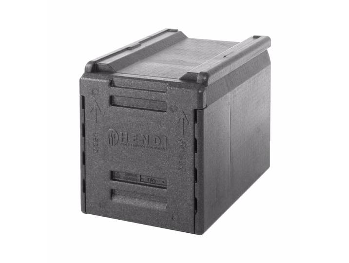 Hendi Thermo Catering Box – Gastro Inventar/Gastro Einrichtungen – schwarz