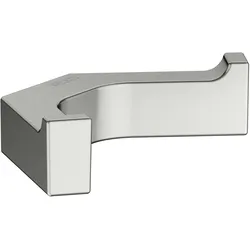 KEUCO EDITION 11 Handtuchhaken, Doppelhaken, verdeckte Befestigung, 11115060000, Farbe: Edelstahl-finish