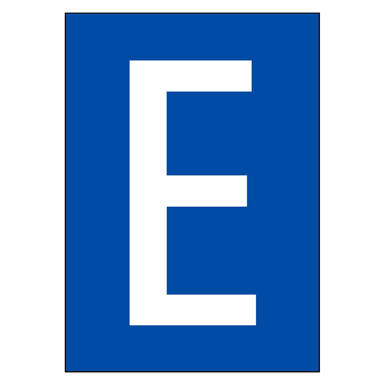 Brady A4-Etiketten mit Zahlen und Buchstaben (NL7541A4BL-E)