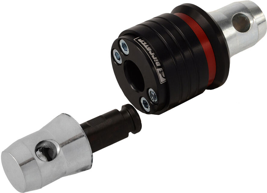 Litetruss Pimp Adapter Oneclick Unit Male/female Für X/h Traversenysteme Schwarz
