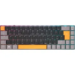 CHERRY MX-LP 2.1 Compact Wireless - Schwarz / Grau / Orange