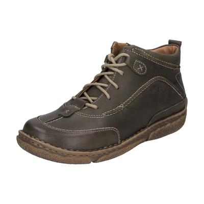 Stiefelette JOSEF SEIBEL "Neele 52, moos", Damen, Gr. 35, grün (moos), Obermaterial: 100% Rindsleder Leather cow., Schuhe Stiefelette