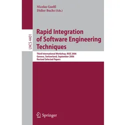 Rapid Integration of Software Engineering Techniques, Fachbücher von Didier Buchs, Nicolas Guelfi