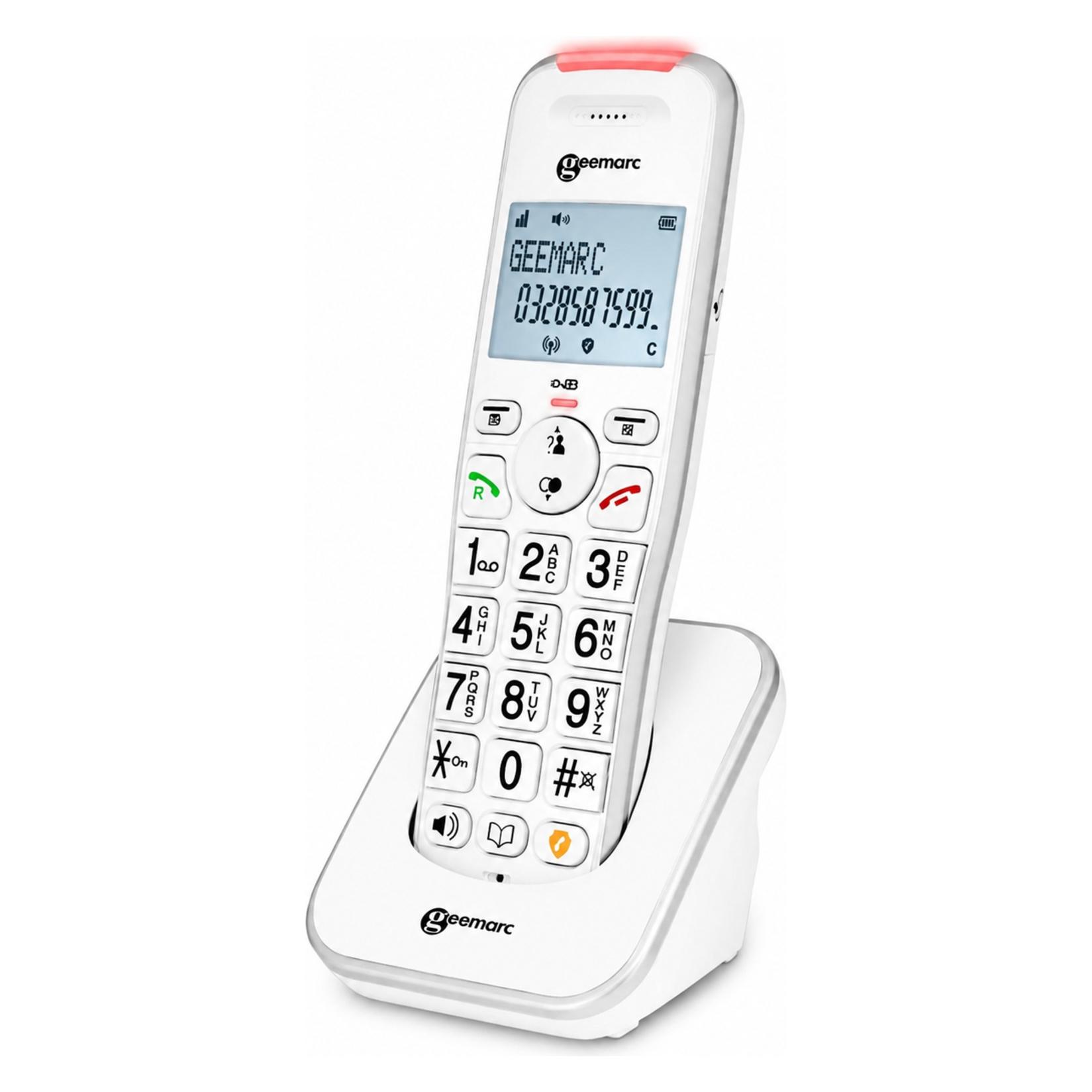 Geemarc Liberty 200 DECT Basisstation + Mobilteil (GDECT200_WH_FT)