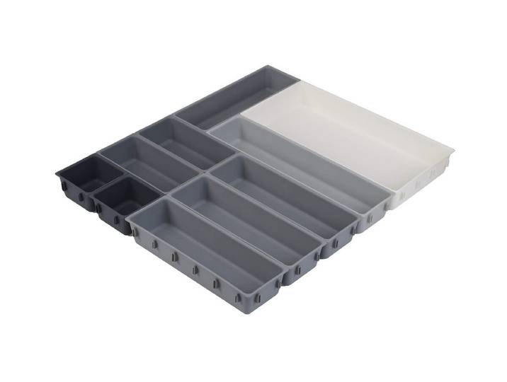 Joseph Joseph Blox Schubladen Set 10 tlg. Grau