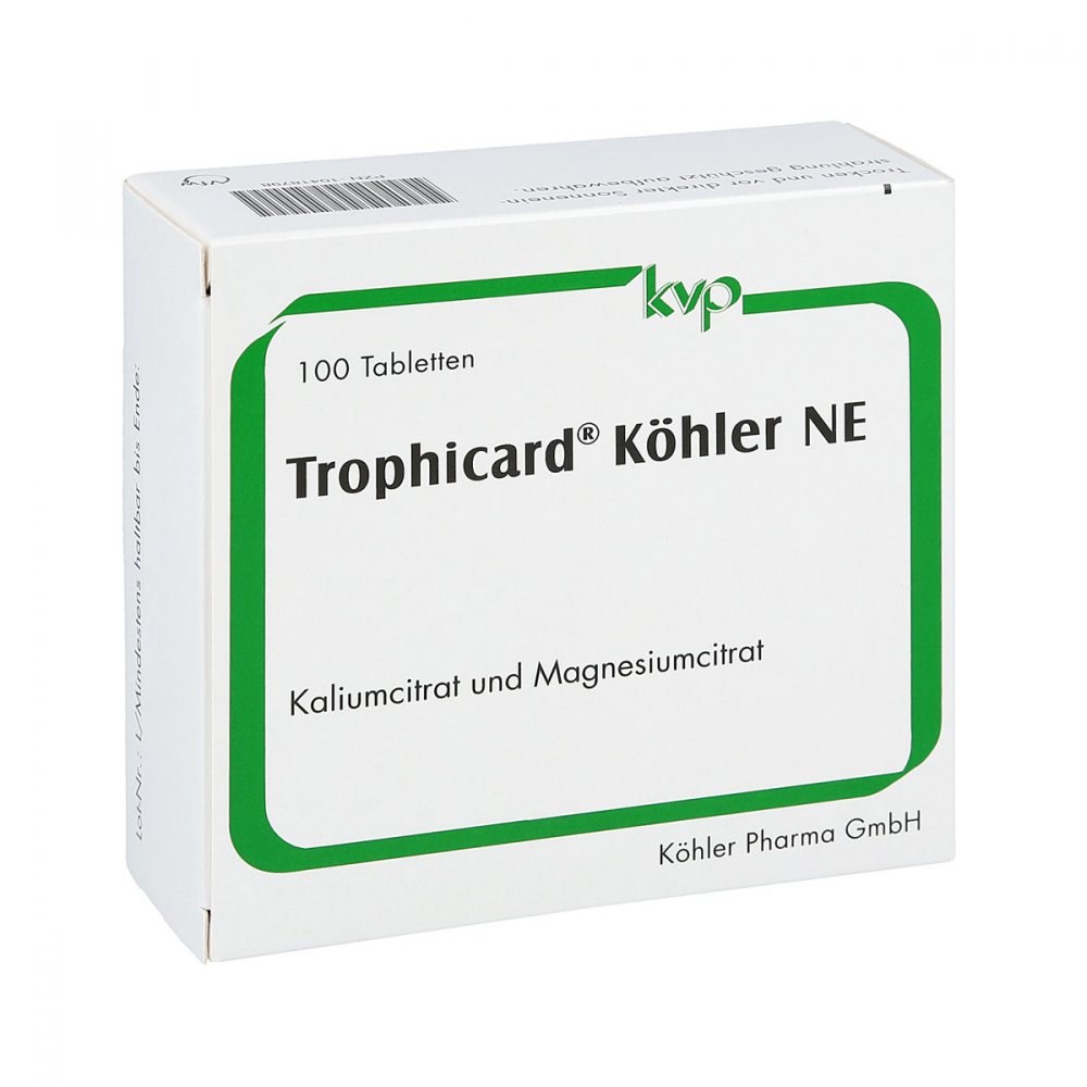 Köhler Pharma GmbH Trophicard Köhler NE Tabletten 10418798
