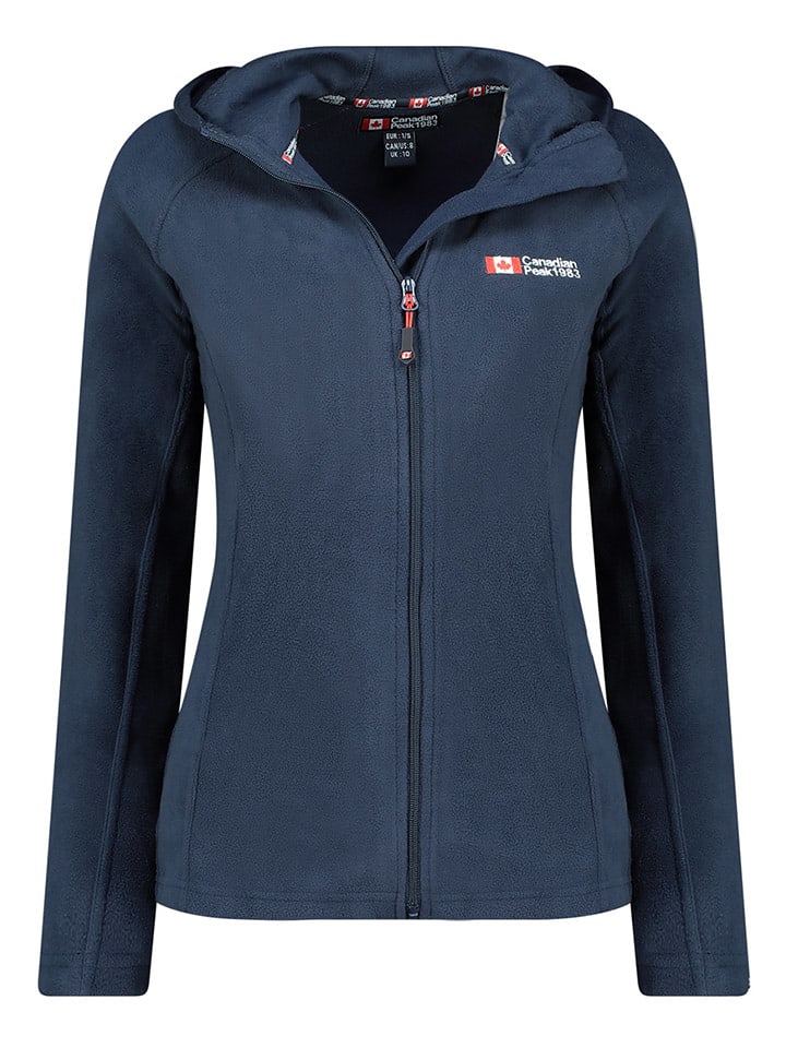 Canadian Peak Fleecejacke "Tugoodeak" in Dunkelblau - S