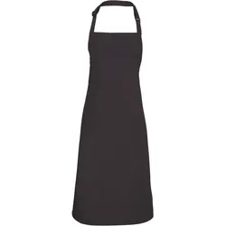 Premier Workwear Latzschürze 'Colours' PR150 charcoal (ca. pantone 6) 72 x 86 cm
