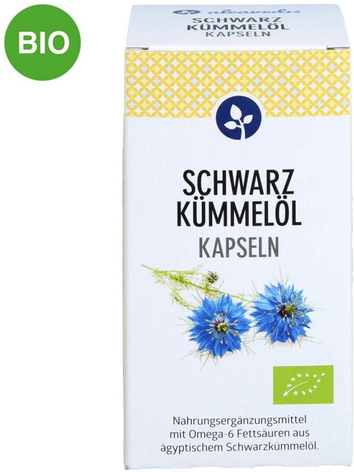 Schwarzkümmelöl 500 Mg Kapseln Bio Vegan ägypt.
