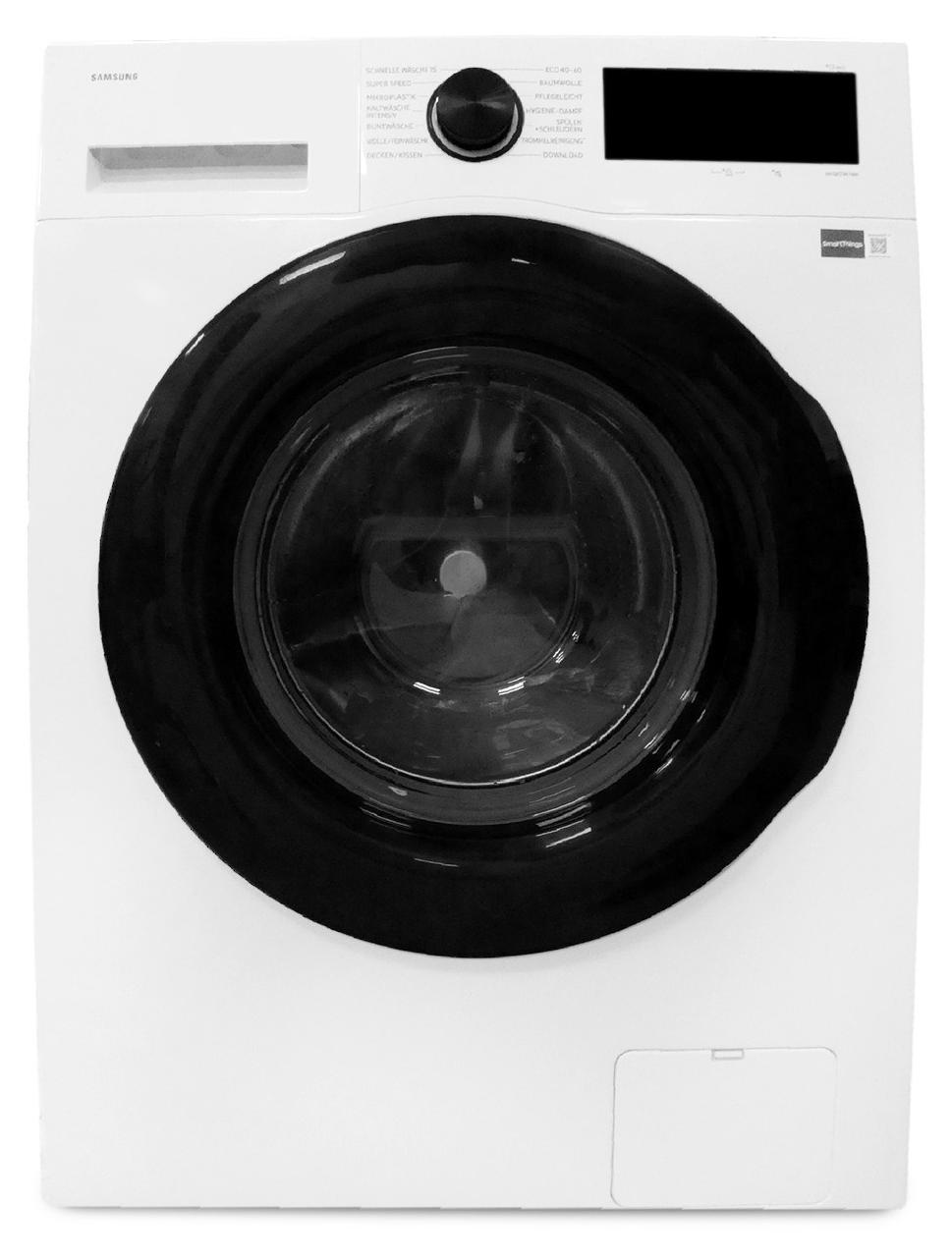 Samsung WW5000D, Waschmaschine, 11 kg, mit Ecobubble und Hygiene-Dampf, Frontlader, 11 kg, B, 72 dB, 1400 RPM, A