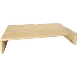 Sigel SA208 Monitor-Erhöhung Eyestyle (B x H x T) 50 x 8 x 19.50 cm Bambus Beige