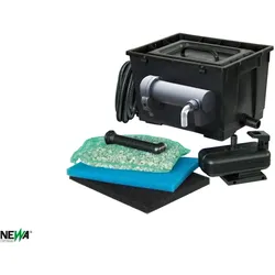 NEWA Pratico adv UVC 7W + FNTadv1200 (Innenfilter, Meerwasser, Salzwasser, Süsswasser), Aquarium Filter