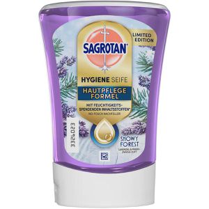 Sagrotan Seife Hygiene Seife No-Touch Snowy Forest, Flüssigseife, Nachfüller, antibakteriell, 250ml