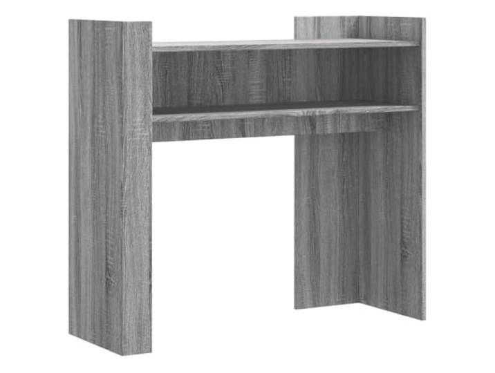 LMTYOENFG Konsolentisch Grau Sonoma 100x35x90 cm Flurtisch Holzwerkstoff Vielseitiger Abstelltisch für Wohnzimmer und Flur mit stabiler Ablagefläche, ideal für Dekoration und Pflanzen.