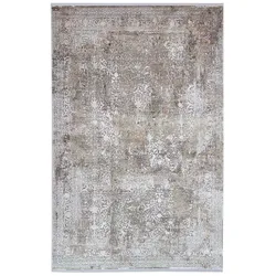 Vintage Teppich Kennedy 133 x 190 cm Mischgewebe Grün