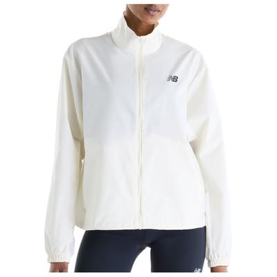New Balance - Women's Fast Days Graphic Jacket - Laufjacke Gr XL weiß