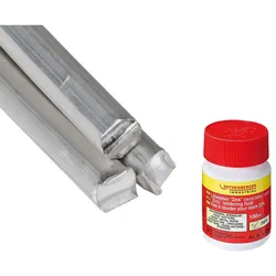 ROTHENBERGER Industrial Set Stangenlötzinn 650 g mit Lötwasser 100 ml  - 1500004955