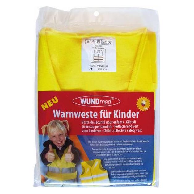 Magni Warnweste gelb für Kinder Körpergrösse 70-104cm (35597918)