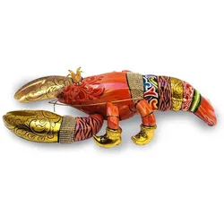 Toms Company Deko-Figur Hummer - Edward Stein, Marmor, Granit Bunt