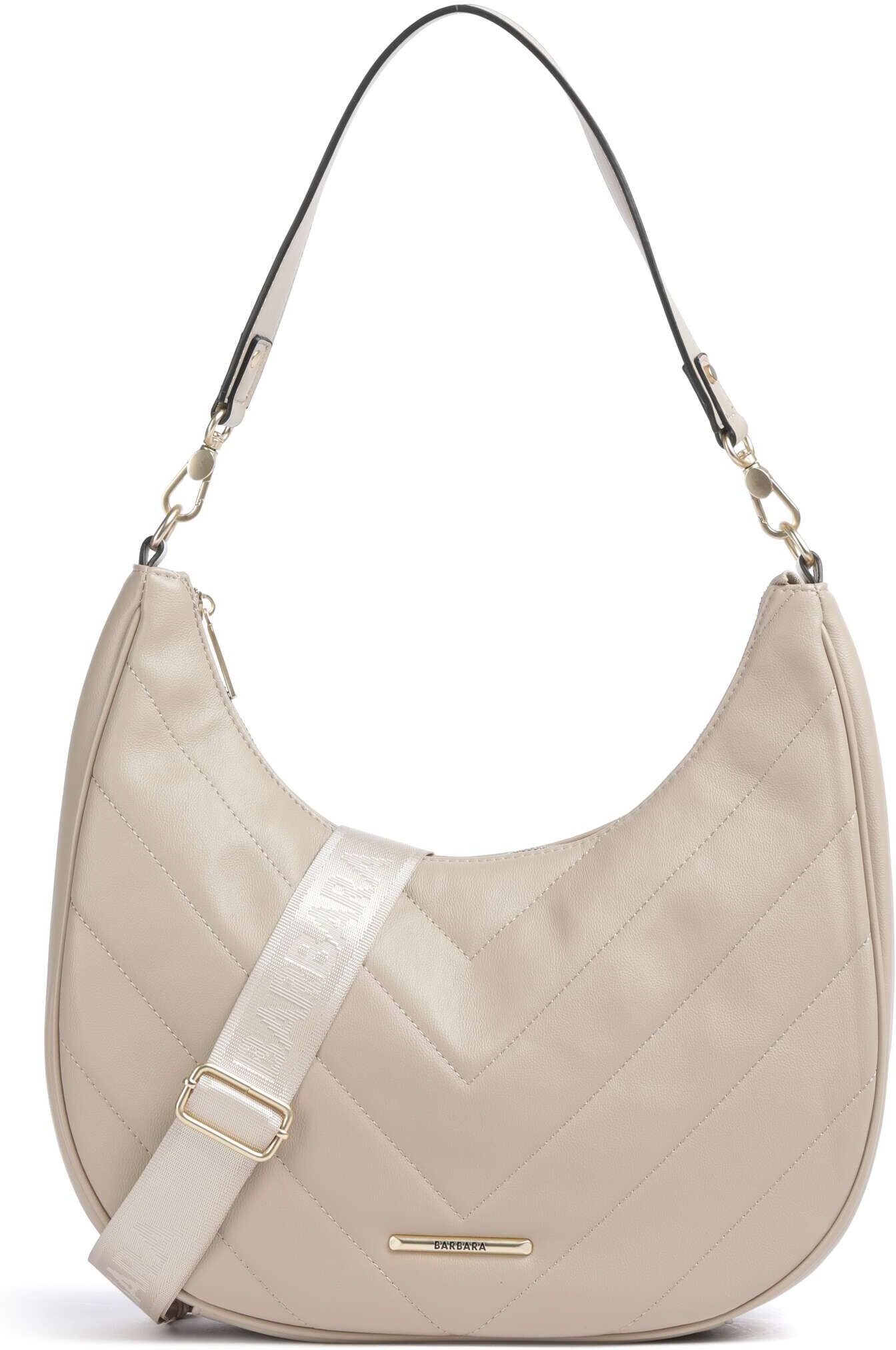Travelite Barbara Cozy Beuteltasche aus Leder, beige