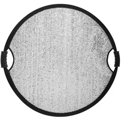 Caruba Windproof Silber Reflektor 110cm (Reflektor, 110 cm), Softbox + Reflektor
