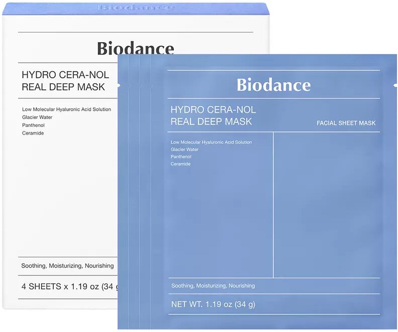 Biodance - Hydro Cera-Nol Real Deep Mask Set, 4 Stück