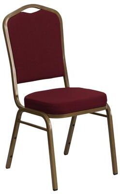 Flash Furniture Crown Back Stacking Banquet Chair