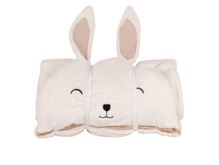 Kinderschlafsack Hase, weiß