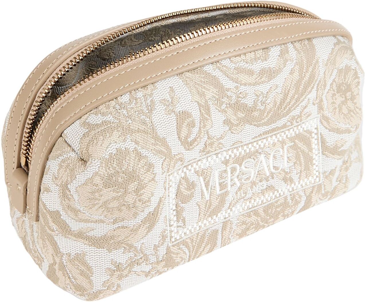 Versace Neceser Mujer Beige -- Mujer