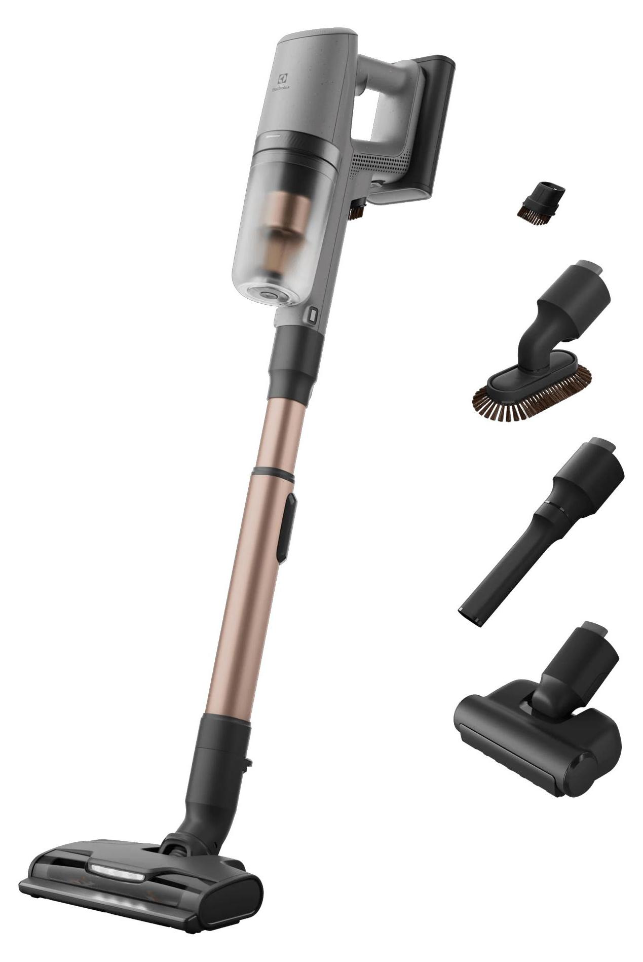 Electrolux EP82AB25UG, Stabstaubsauger, Beutellos, Grau, 0,4 l, Trocken, Zyklonal