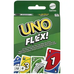 Mattel Games UNO Flex, Kartenspiel, Familienspiel