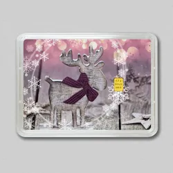 Goldbarren 0,5g "Weihnachten" (Flip)