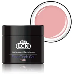 LCN Fibertech Gel UV Aufbau- und Verlängerungs-Gel NUDE (21392) 20ml