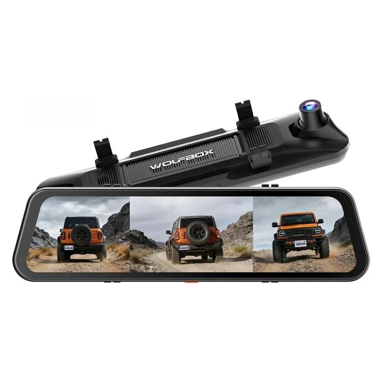 Wolfbox G900TriPro Stossstangen-Dashcam mit WLAN, 4K + 2,5K (4K) (G900TRIPRO BUMPER)