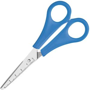 Westcott Kinderschere E-21595 00, 13cm, für Rechtshänder, blau, ab 6 Jahre