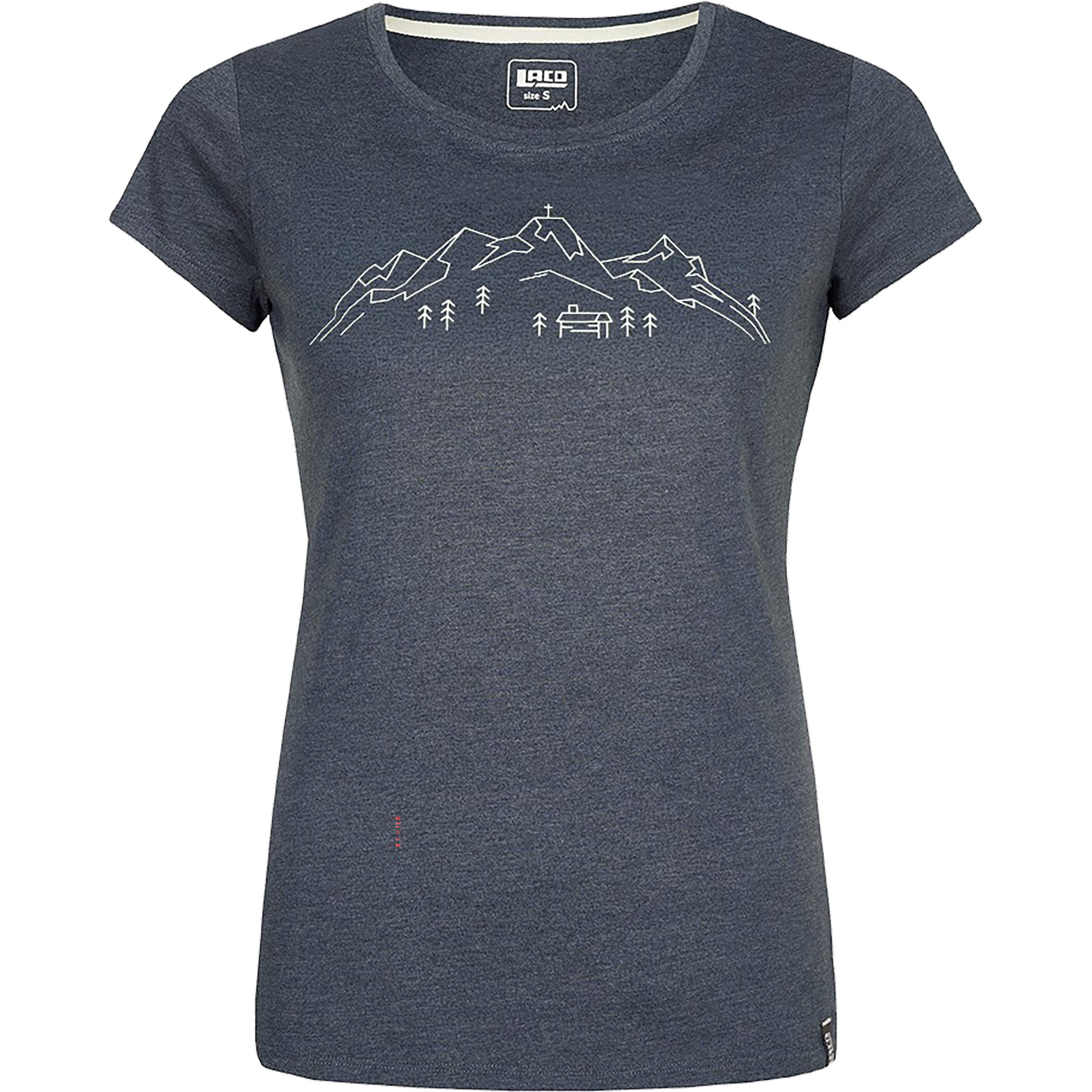 LACD Mountain Damen T-Shirts blau Größe S Lifestyle | Sportklettern Hautfreundlich