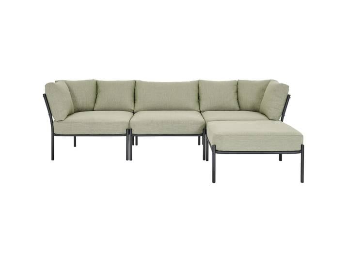 Gartenlounge Viano grün Stahl B 235 T 160 cm - Gartenlounge - Wetterfeste Gartenmöbel & Accessoires