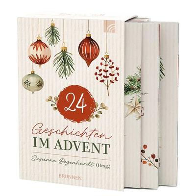 Ein Leseadventskalender - 24 Geschichten im Advent, Taschenbuch von , Brunnen Verlag GmbH, 978-3-7655-3324-2