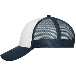 Mesh Basecap Trucker "MB6239" 6-Panel - white/navy