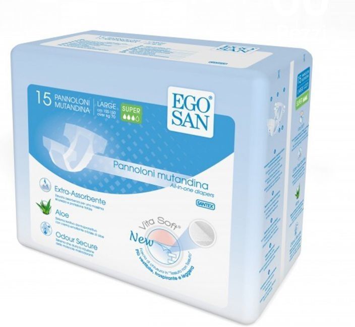 Egosan Pannolone A Mutandina Large Super  - Da 120 Pz