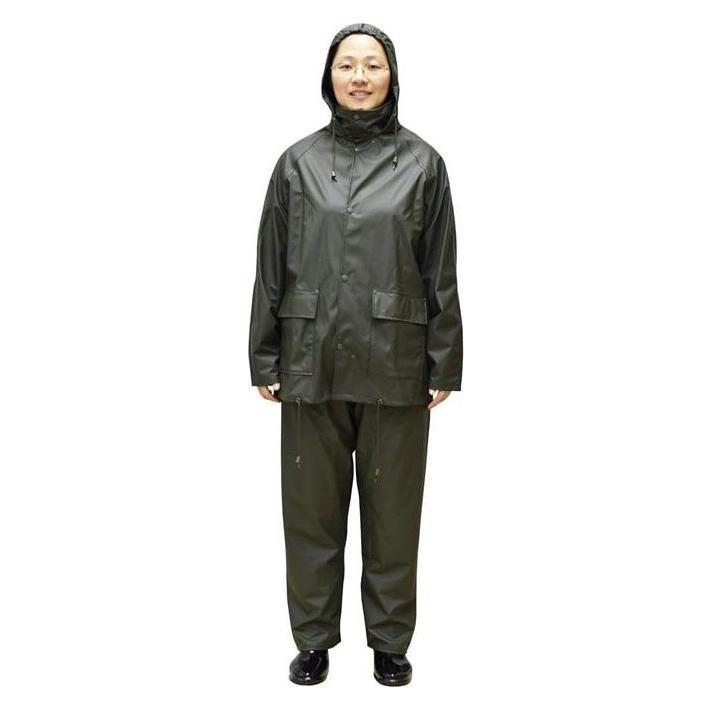 Haushalt Pu Regen Set Ws2u00g Grösse XXL Olivgrün (Polyethylen (PE)) (39596721)