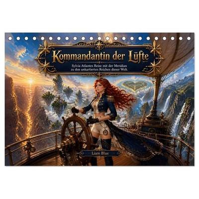 Kommandantin der Lüfte (Tischkalender 2027 DIN A5 quer), CALVENDO Monatskalender