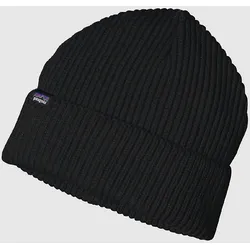 Patagonia Fishermans Rolled Beanie black Gr. Uni