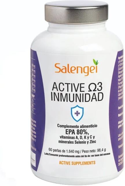 Salengei Active Omega 3 Inmunidad 60 Perlas
